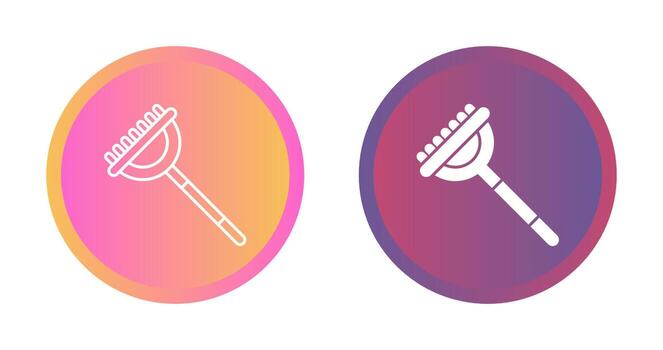 icono de vector de rastrillo