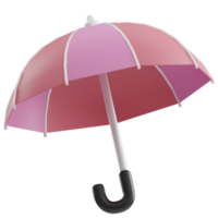 parapluie printemps 3d illustration png