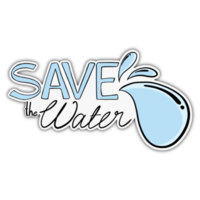 Save Water Illustration png