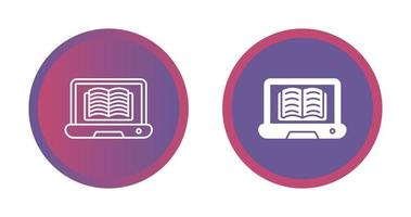 Online Library Vector Icon