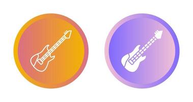 Electric Guitar Vector Icon