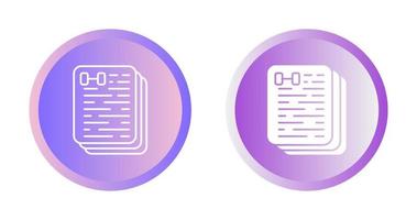 Report Vector Icon