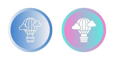 Hot Air Balloon Vector Icon