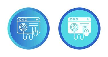 Pay Per Click Vector Icon