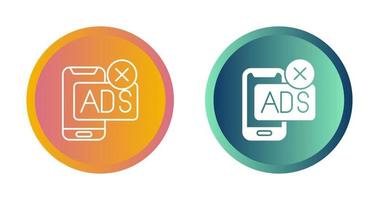 AD Block Vector Icon