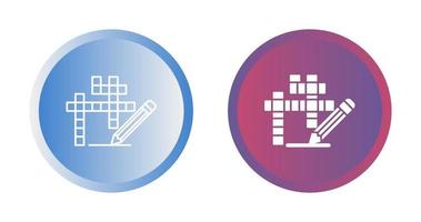 Crossword Vector Icon