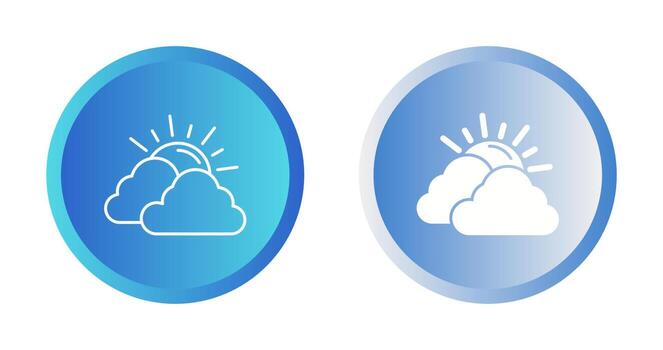 icono de vector de nube