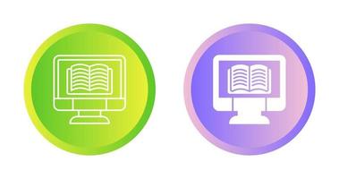 Online Learning Vector Icon