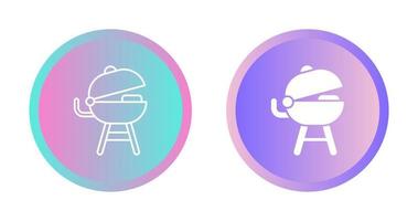 Grilled Vector Icon