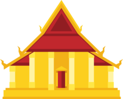 Asie architecture église temple illustration png