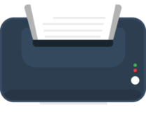 Printer Flat Illustration png