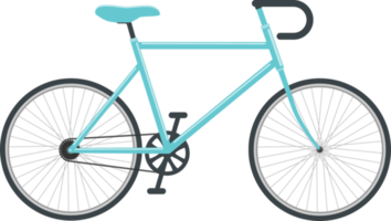 Retro Bicycle Isolated Illustration png