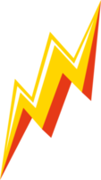 Thunder Bolt Flash Lighting Icon png