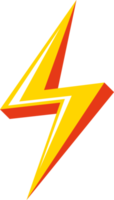 Thunder Bolt Flash Lighting Icon png