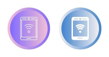 Phone With Signal Vector Icon