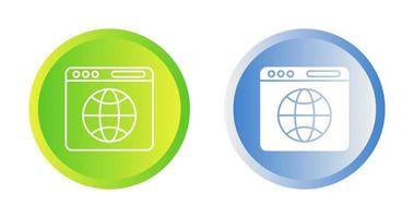 Browser Vector Icon