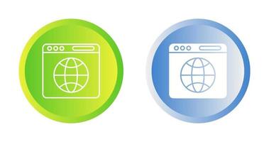 Browser Vector Icon