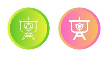 Security Presentation Vector Icon