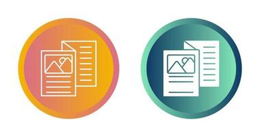 Brochure Vector Icon