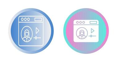 Video Tutorial Vector Icon