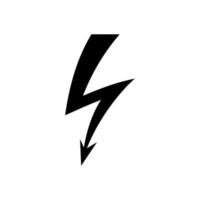 Lightning icon vector. levin illustration sign. power symbol. weather logo. vector