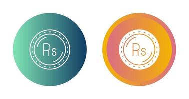 Rupee Currency Vector Icon