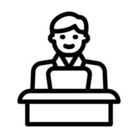 Blogger Icon Design vector