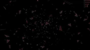animated particle of review rating stars for best excellent services rating for satisfaction on black background,motion graphic. video