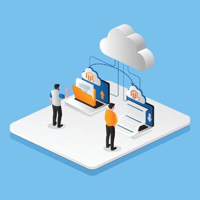 Magento Migration Service Vector