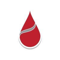 Blood illustration logo vector