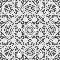 vector coloring geometric flower shapes and pattern background