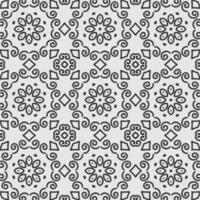 vector coloring geometric flower shapes and pattern background