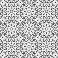 vector coloring geometric flower shapes and pattern background