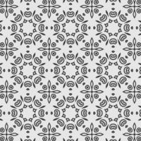 vector coloring geometric flower shapes and pattern background