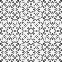 vector coloring geometric flower shapes and pattern background