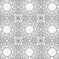 vector coloring geometric flower shapes and pattern background