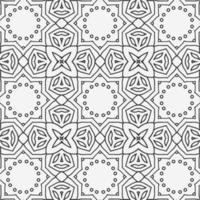 vector coloring geometric flower shapes and pattern background