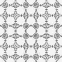 vector coloring geometric flower shapes and pattern background