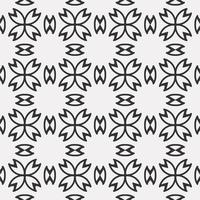 vector coloring geometric flower shapes and pattern background