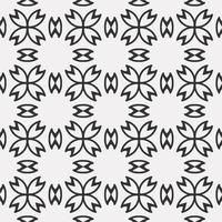 vector coloring geometric flower shapes and pattern background