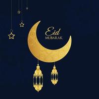 vector hermoso eid-al-fitr Eid al-Adha eid Mubarak saludos tarjeta