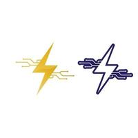 Flash Electric Logo Vector icon illustration design template. Bolt Energy Icon.electric logo flash vector bolt