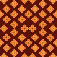 seamless pattern with flower illustration design photo