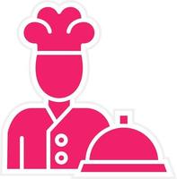 Caterer Vector Icon Style