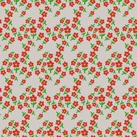 red flower illustration background photo