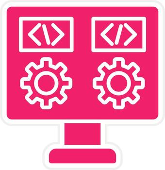 Dev Environment Vector Icon Style