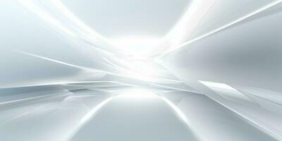 white futuristic background photo