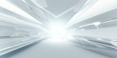 white futuristic background photo