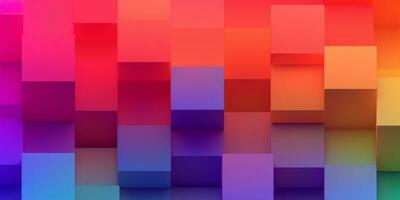 pastel brick wallpaper gradient colorful block background abstract photo