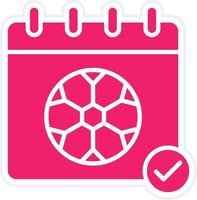 Calendar Vector Icon Style